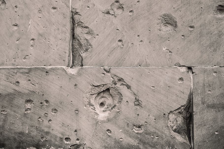 stone, concrete, wall, construction, cement, surface, rough HD wallpaper