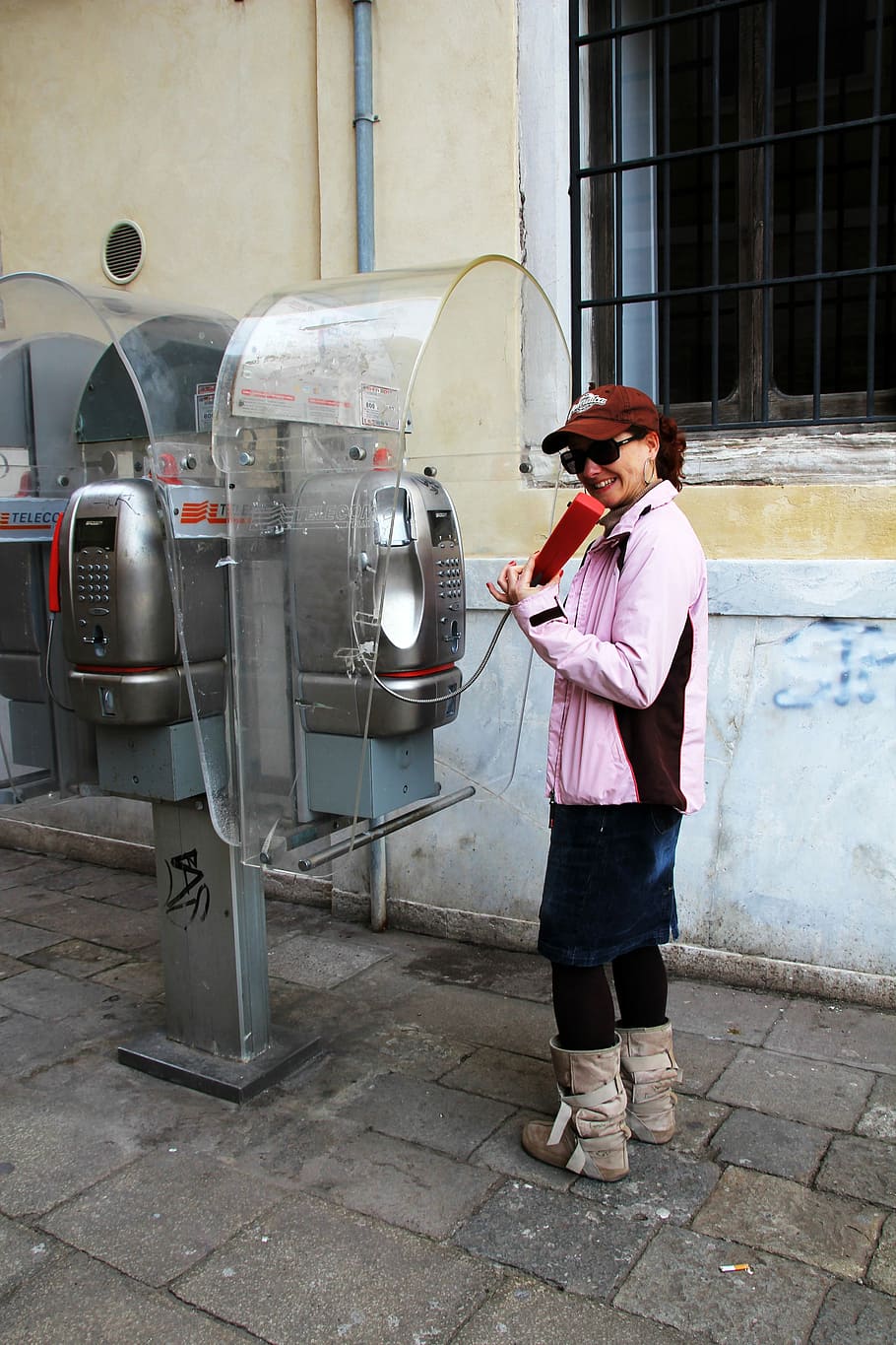 Phone Booth, Italy, Venice, Call, dispensary, communication, HD wallpaper