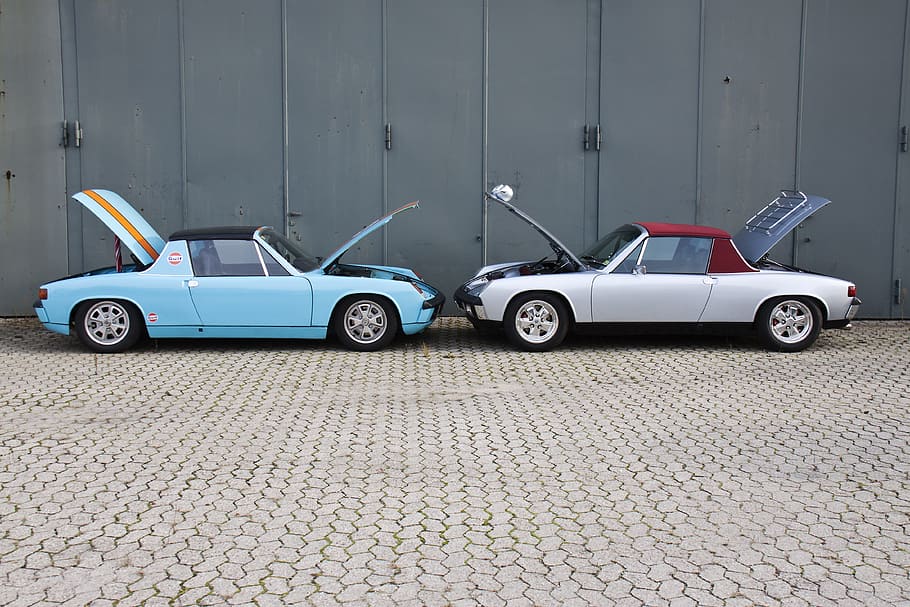 trunk, porsche 914, frontal, mode of transportation, car, motor vehicle HD wallpaper