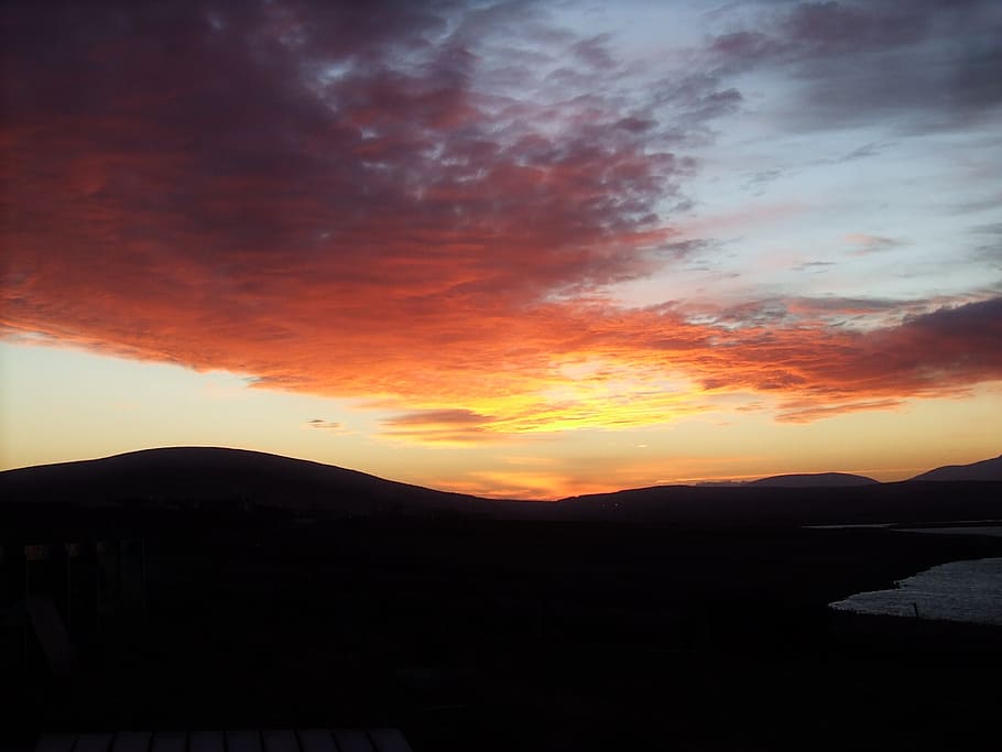 amazing, sky, ireland, sunset, scenics - nature, cloud - sky HD wallpaper