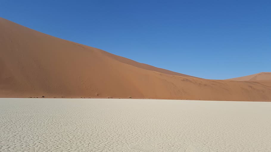 desert during daytime, namibia, sossusvlei, sand, dune, enormous, HD wallpaper