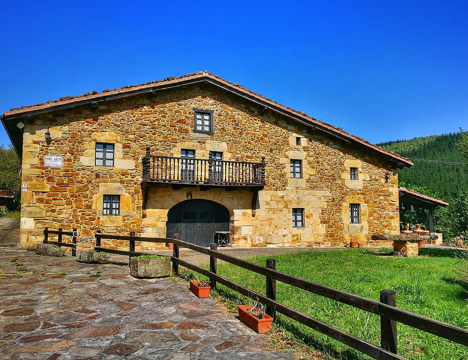 architecture, hamlet, facade, rustic, built structure, building exterior HD wallpaper