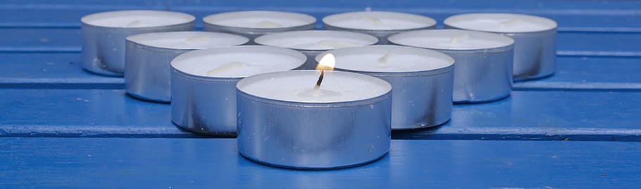 lighter tea light candle, candles, tea lights, fire, flame HD wallpaper