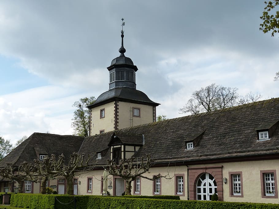 corvey, monastery, historically, romanesque, lower saxony, unesco world heritage site HD wallpaper