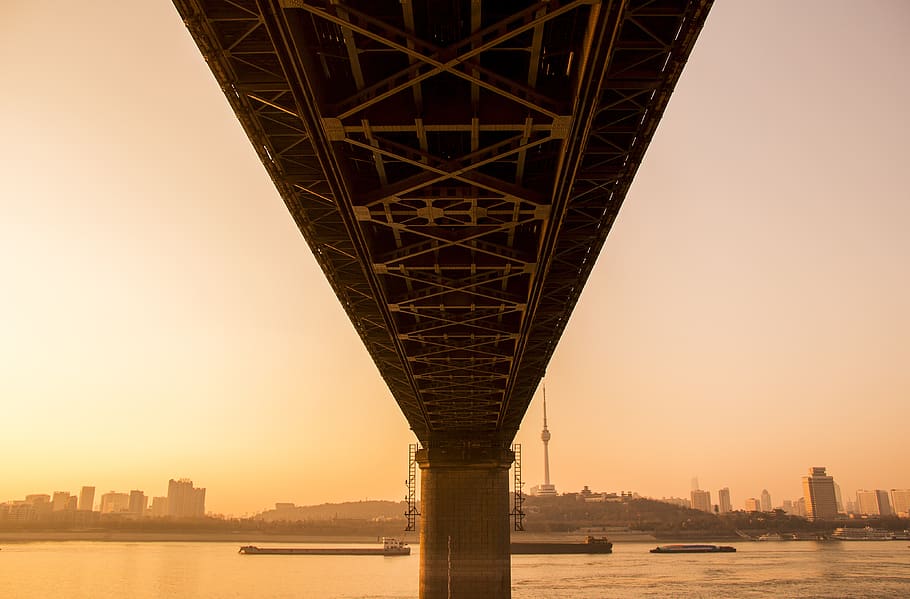bridge, building, architecture, built structure, building exterior HD wallpaper