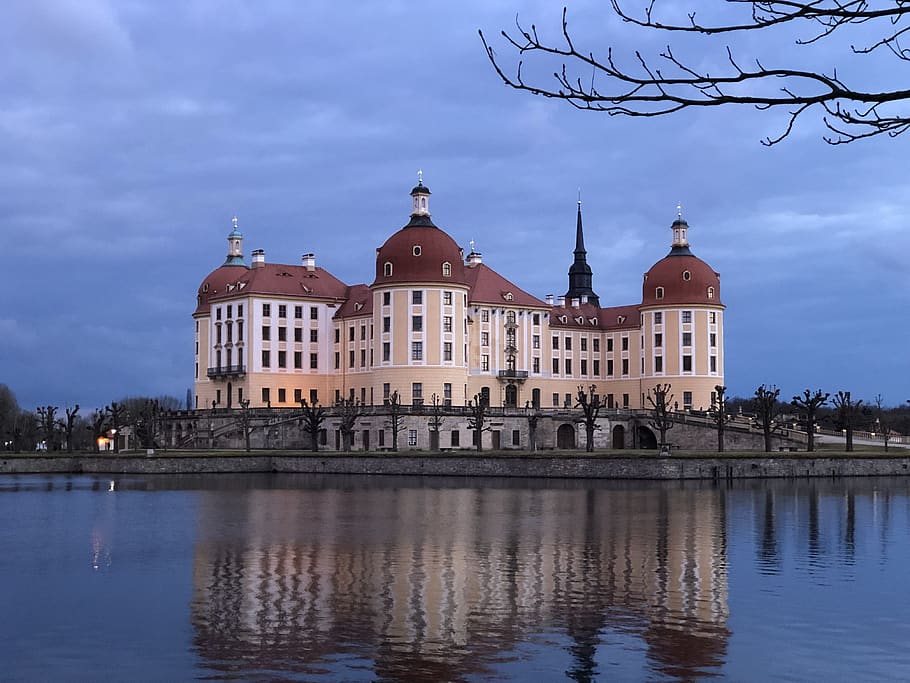 castle, moritz castle, dresden, built structure, building exterior HD wallpaper