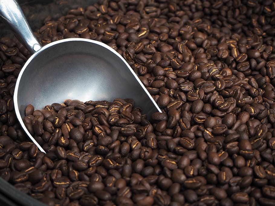 coffee, coffee beans, natural, baking, food and drink, coffee - drink HD wallpaper