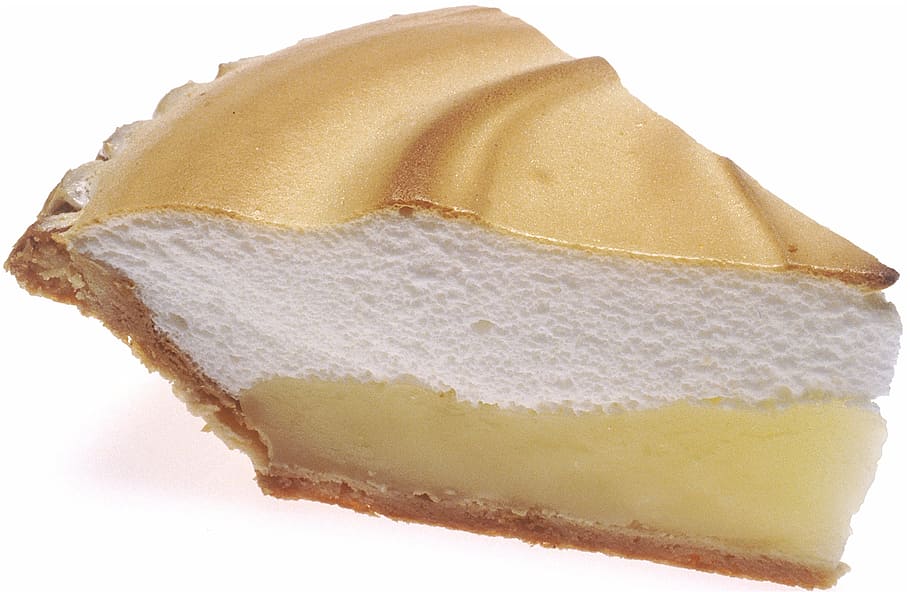 lemon meringue pie, citrus, food, sweet, crust, baked, pastry, HD wallpaper