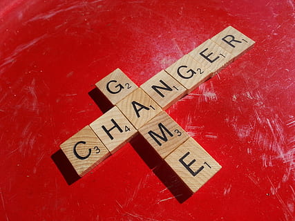 brown wooden letter block lot, game, changer, scrabble, letters HD wallpaper