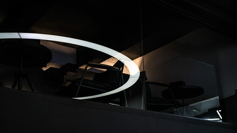 chairs inside glass room, architecture, interior, interior design HD wallpaper