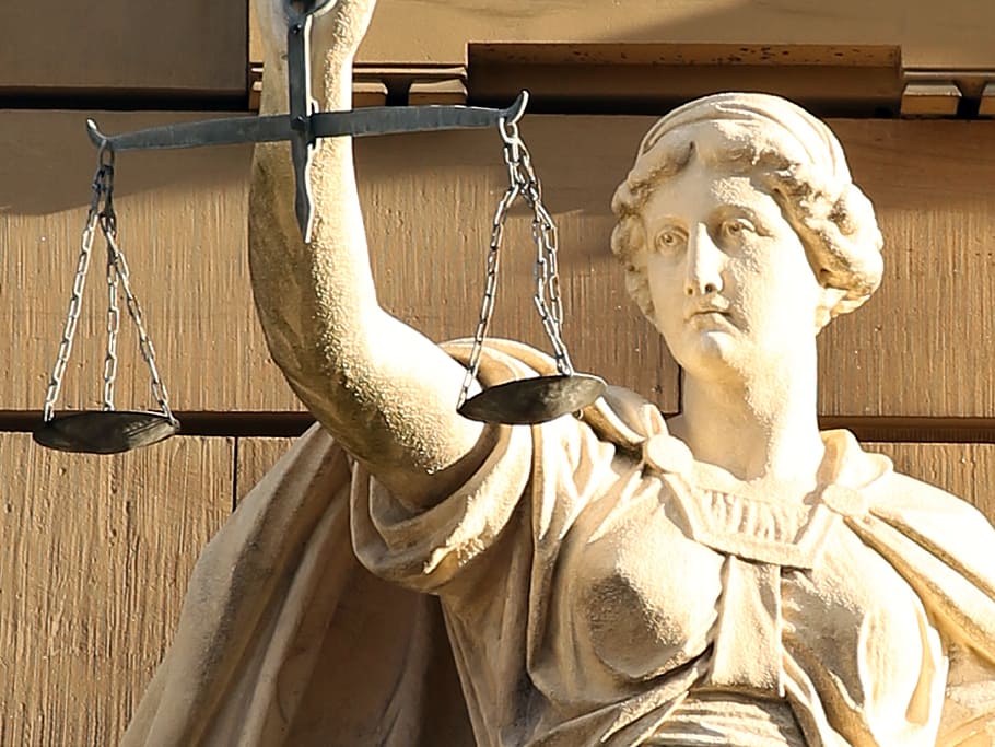 Lady Justice statue, justitia, zodiac sign, signs of the zodiac, HD wallpaper