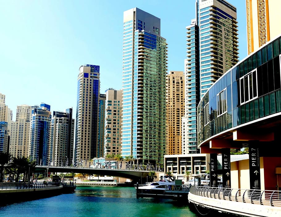 Dubai, Skyscraper, U A, A E, skyscrapers, u a e, city, architecture HD wallpaper