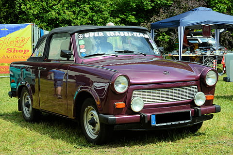 Auto, Old, Historically, Trabant 601, eastern mobile, ddr, east germany HD wallpaper