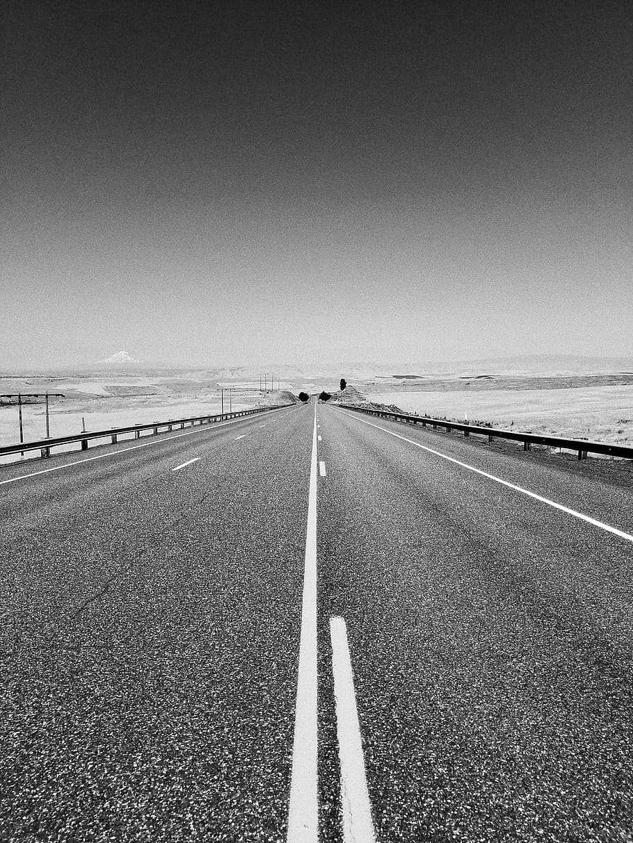 hd-wallpaper-grayscale-photo-of-concrete-road-empty-gray-and-white