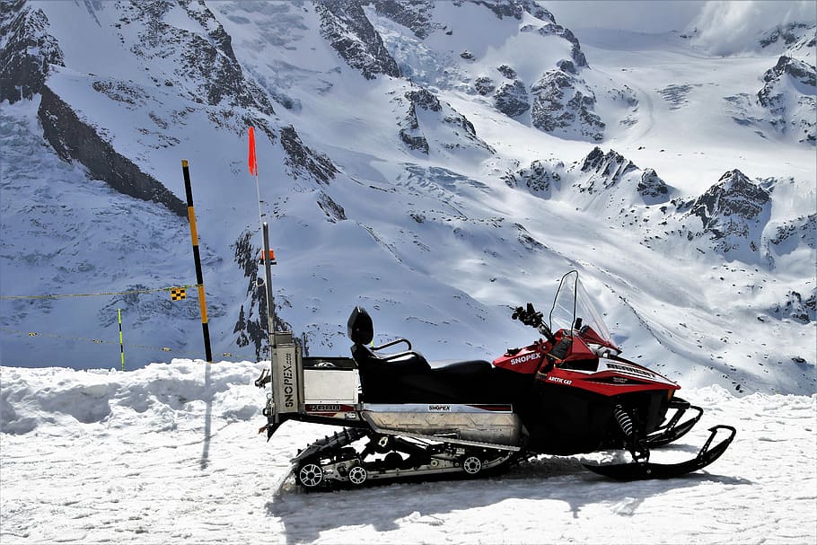 snow, winter, cold, ice, sport, mountain, frozen, the glacier HD wallpaper