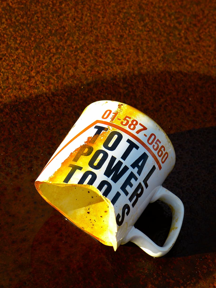 cup, broken, old, ceramic, shard, editorial, text, western script HD wallpaper