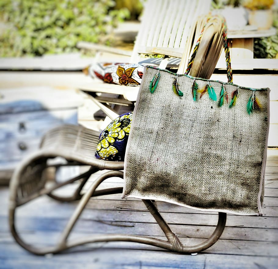 Mode, Novelty, Corsican, Bag, summer, sackcloth, outdoors, no people HD wallpaper