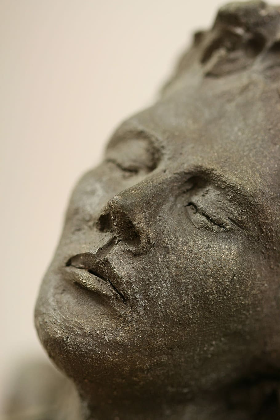 Face, Statue, Meditation, Angels, Sleep, art, sculpture, history HD wallpaper