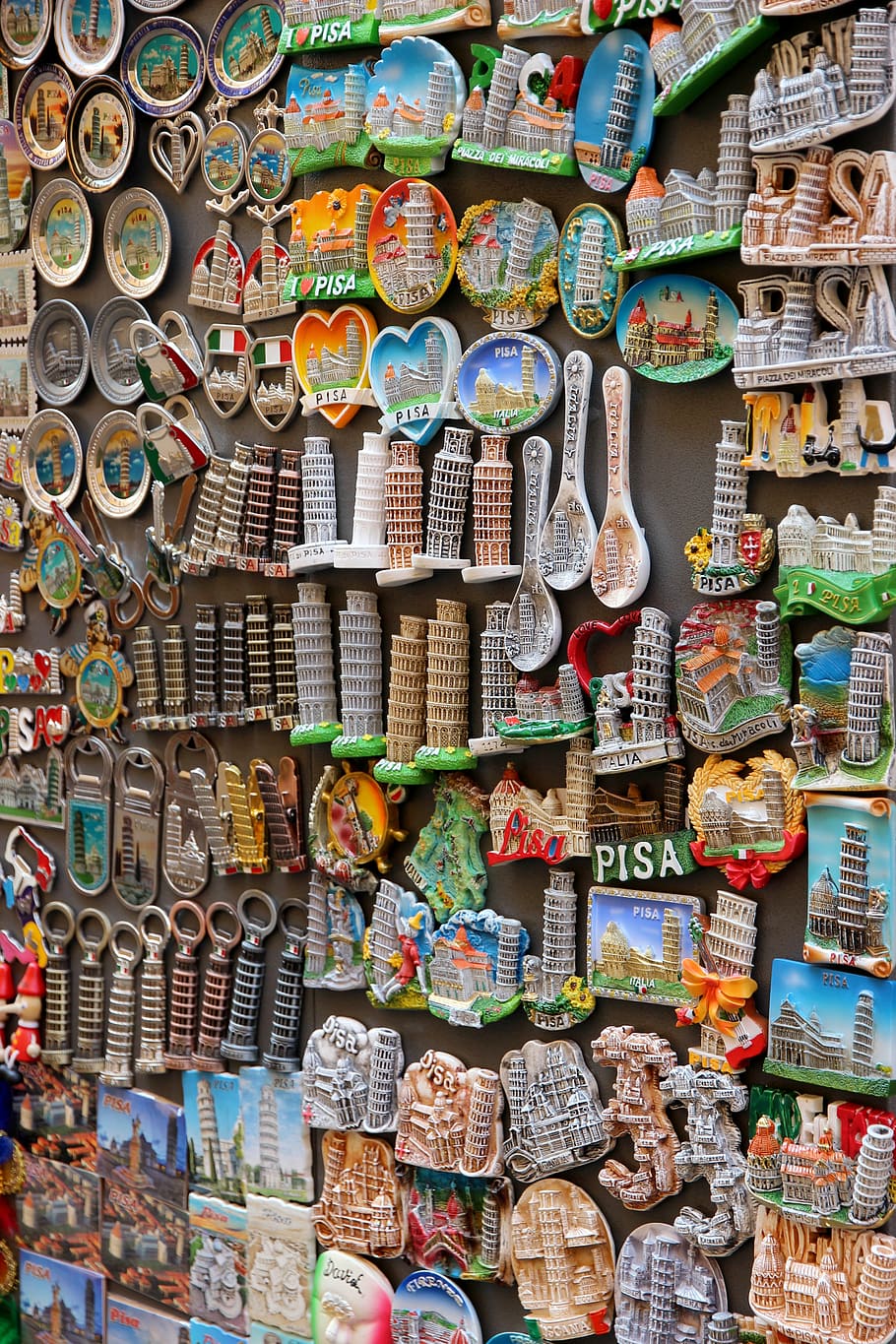 souvenir, memory, kitsch, mitbringsel, decoration, italy, kiosk HD wallpaper