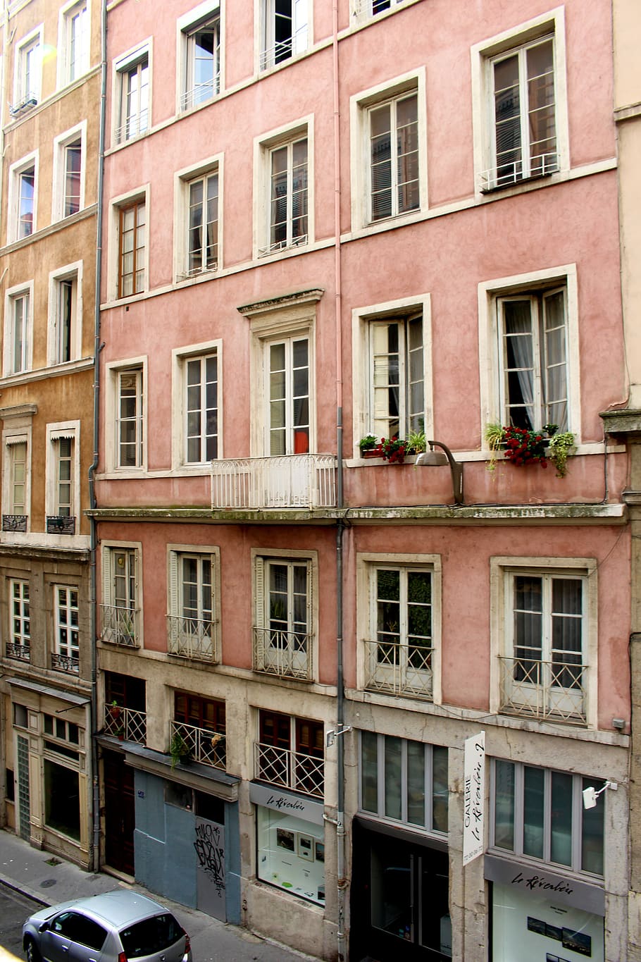 lyon, france, window, architecture, city, historically, building