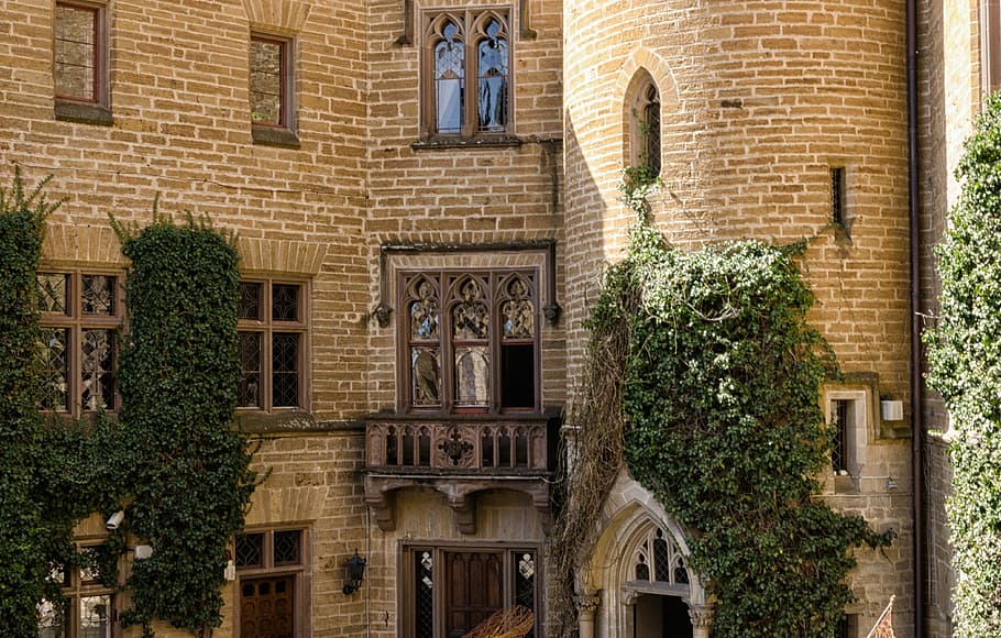 architecture, old, building, gothic, home, city, facade, wall HD wallpaper