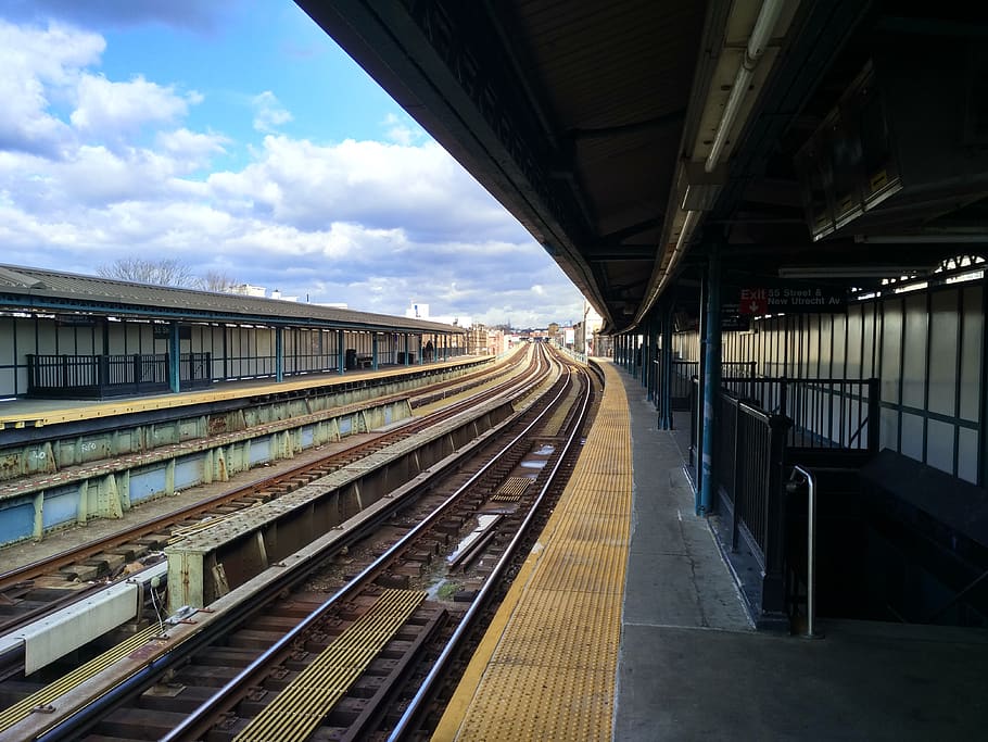 metro, rail, manhattan, transportation, rail transportation HD wallpaper