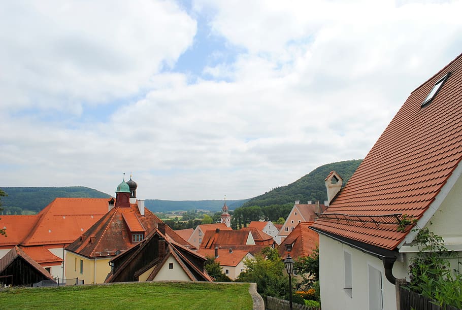 Greding, Altmühl Valley, Middle Ages, historical city, view, HD wallpaper