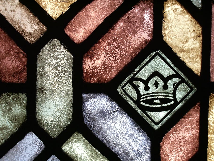 christianity, stained, glass, pattern, colorful, design, window HD wallpaper