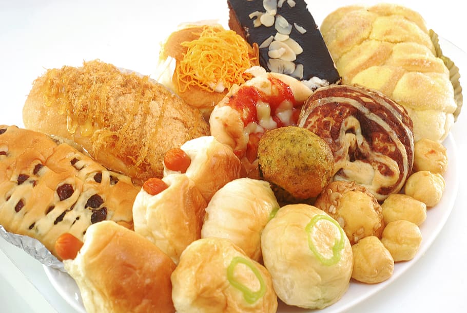 snack, bakery, sweets, bread, meal, food, food and drink, freshness HD wallpaper