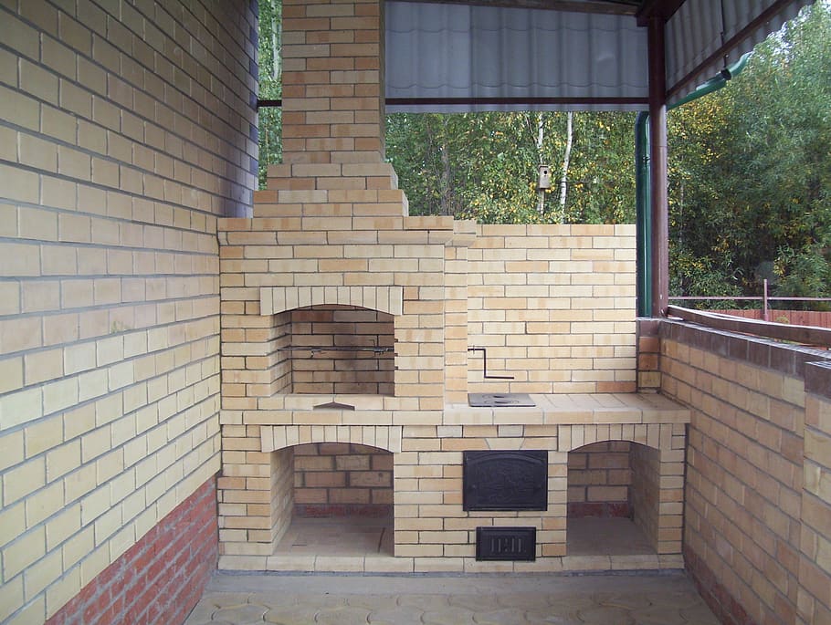 oven, fireplace, bbq, architecture, built structure, building exterior HD wallpaper
