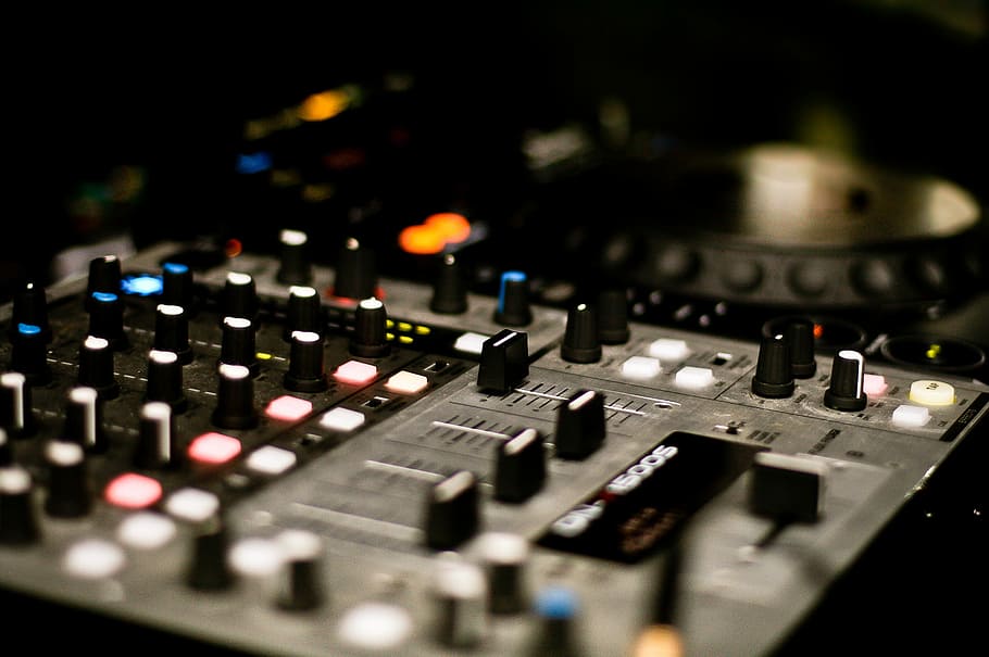 DJ Mix in The Club, deejay, djing, mixer, music, play, player, HD wallpaper