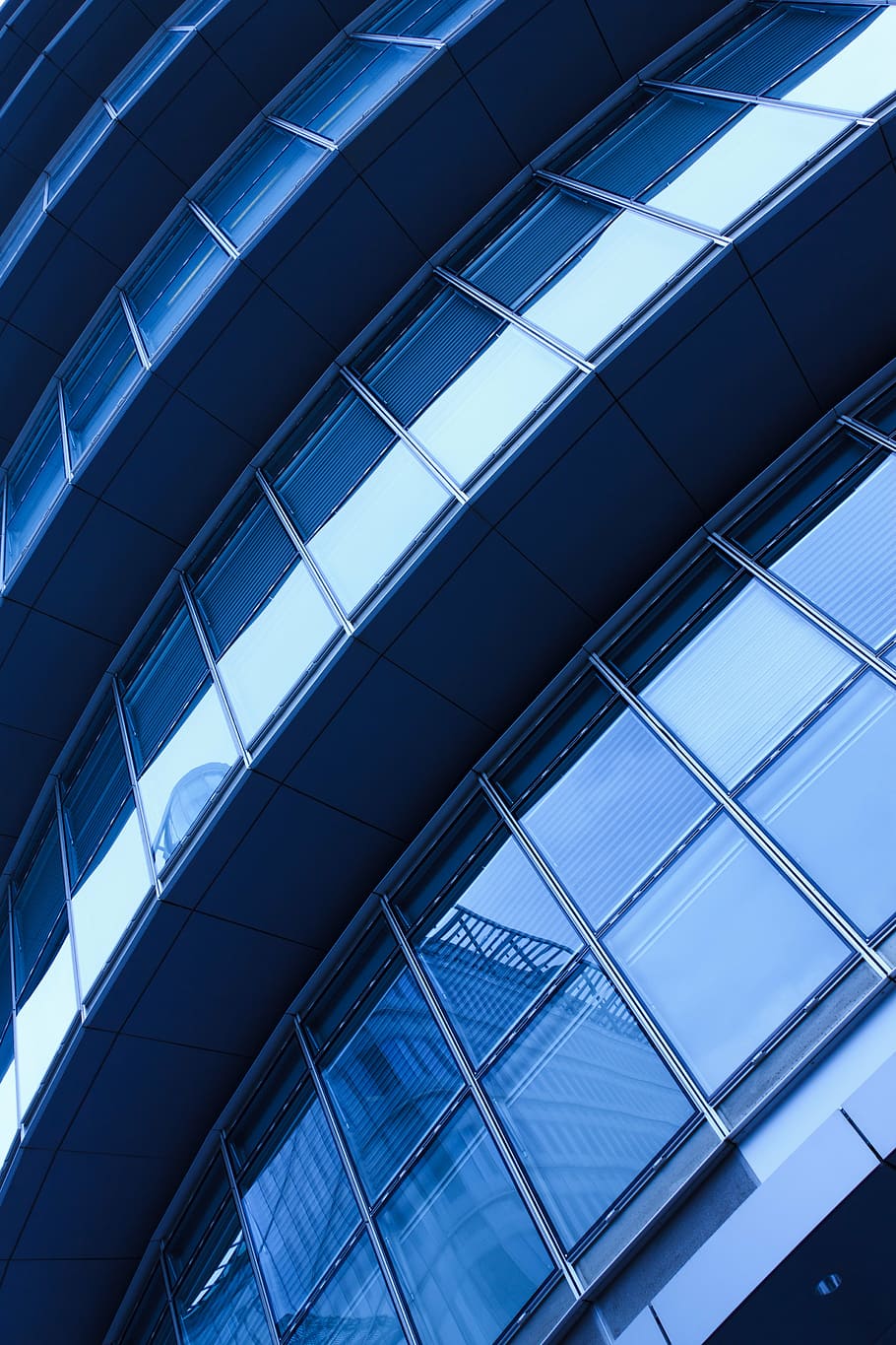 clear glass pane on building, abstract, architecture, background HD wallpaper