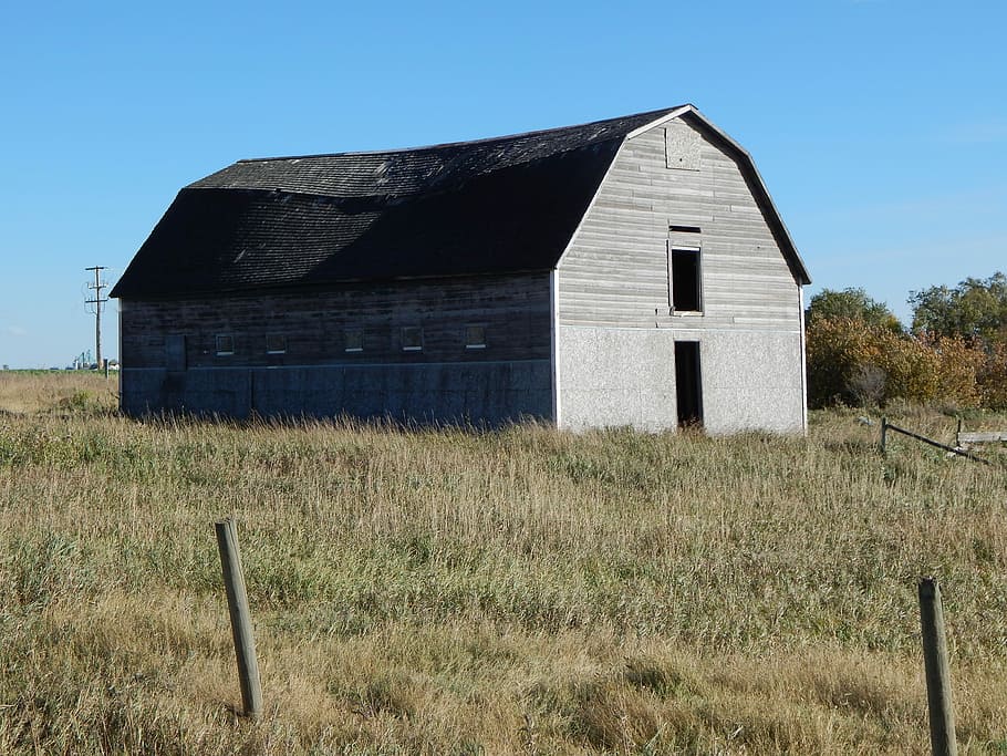 Barn, Old, Rustic, Farm, Wooden, weathered, rural, building HD wallpaper
