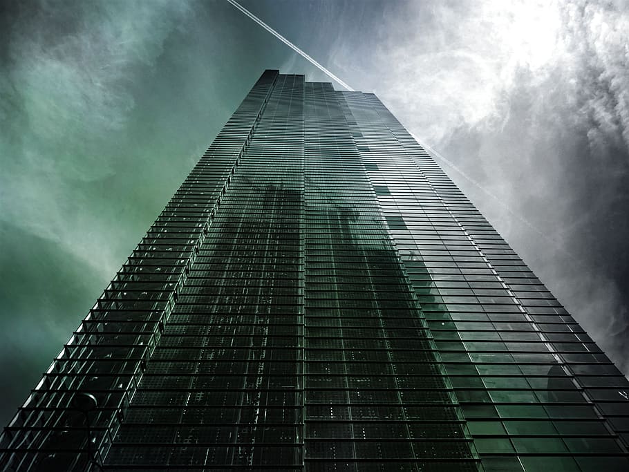 sky, clouds, skyline, building, architectural design, architecture HD wallpaper