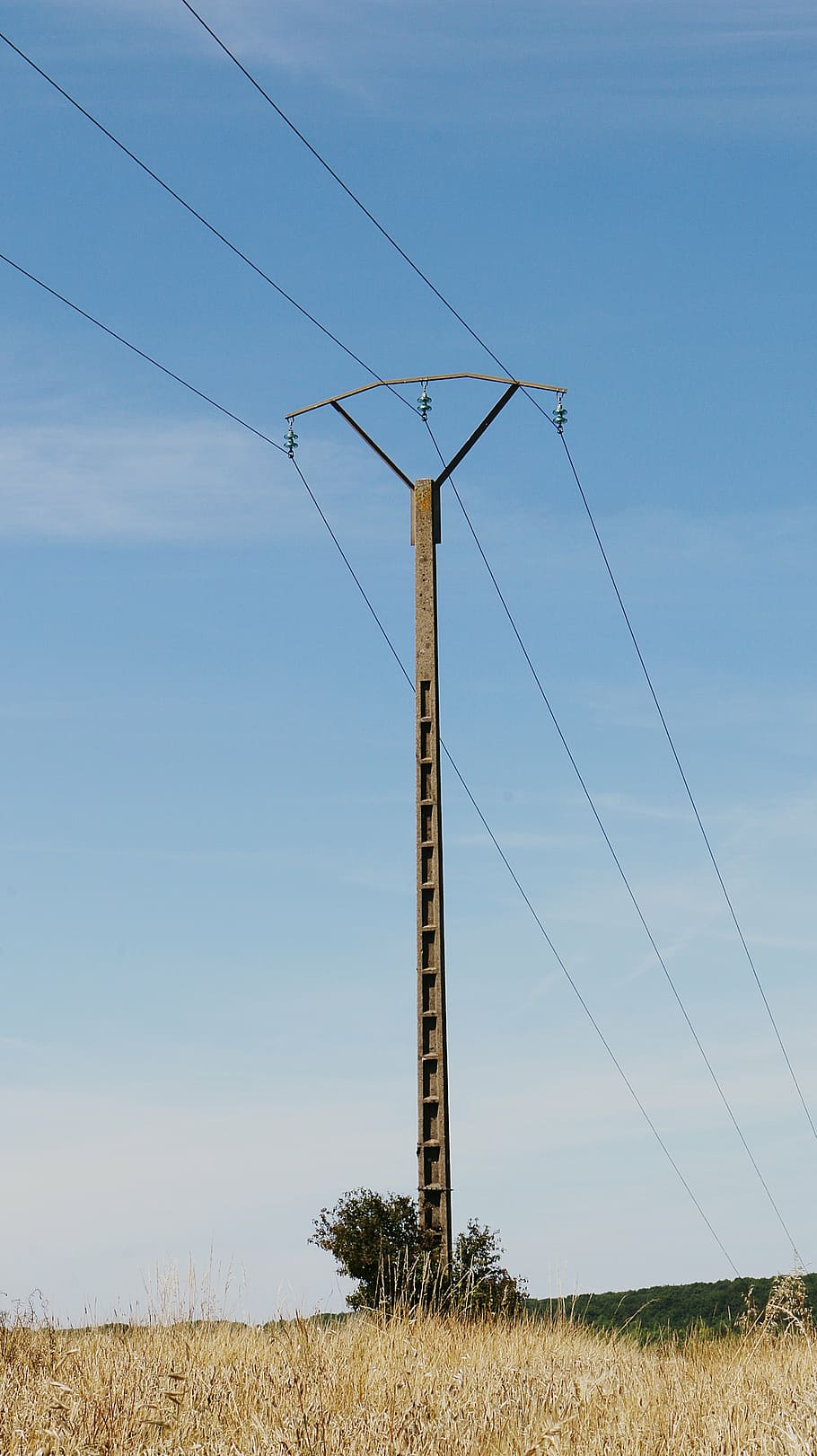 cable, electricity, cables, power line, sky, pylon, network HD wallpaper