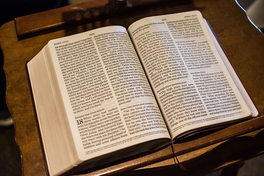 white book opened, bible, easter, jesus, holy, christian, christianity HD wallpaper