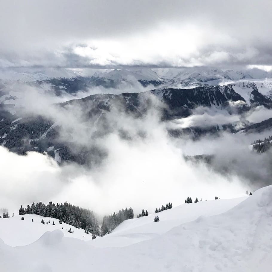 snow, winter, mountain, cold, landscape, nature, austria, scenics - nature HD wallpaper