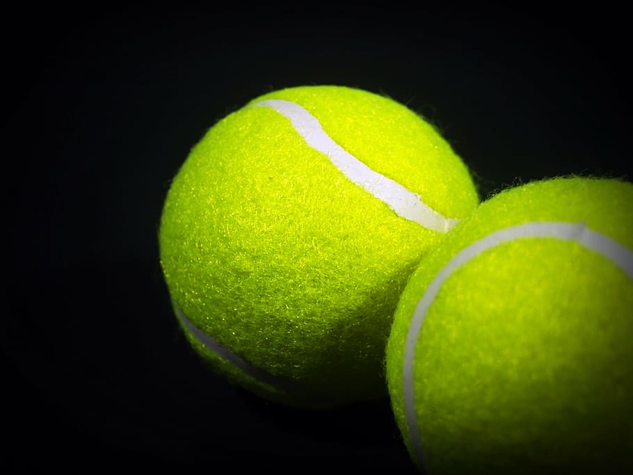 green tennis balls, white, shadow, object, background, closeup HD wallpaper