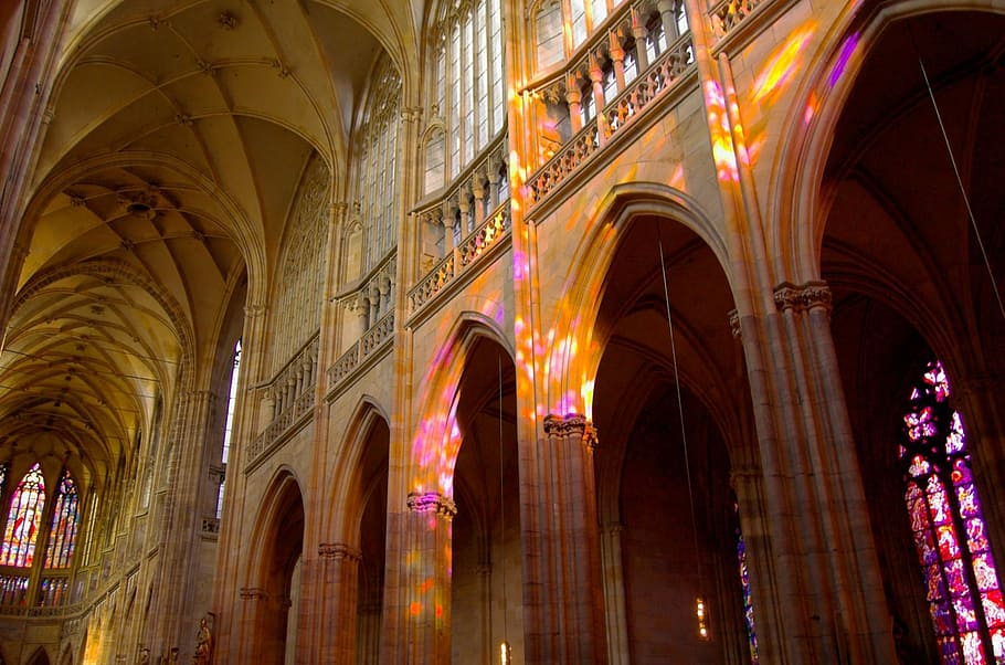 Cathedral, Interior, Church, architecture, beautiful, chapelle HD wallpaper