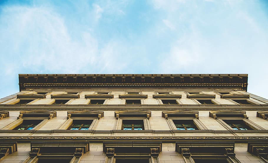 brown concrete building photography, architecture, building Exterior HD wallpaper