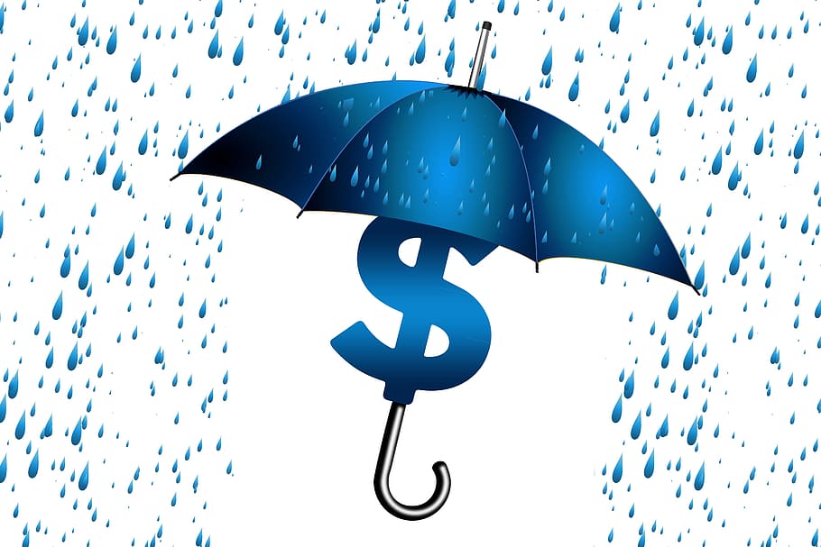 blue and dollar sign umbrella wallpaper, economy, sure, idea