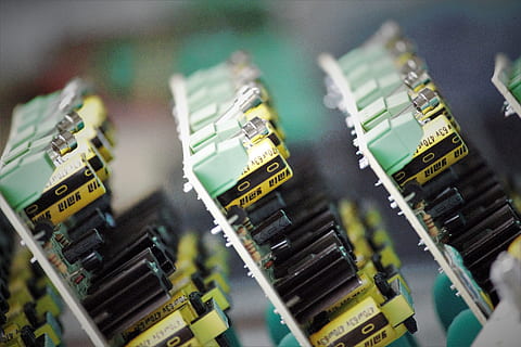 shallow focus photography of circuit boards, pcb, technology HD wallpaper