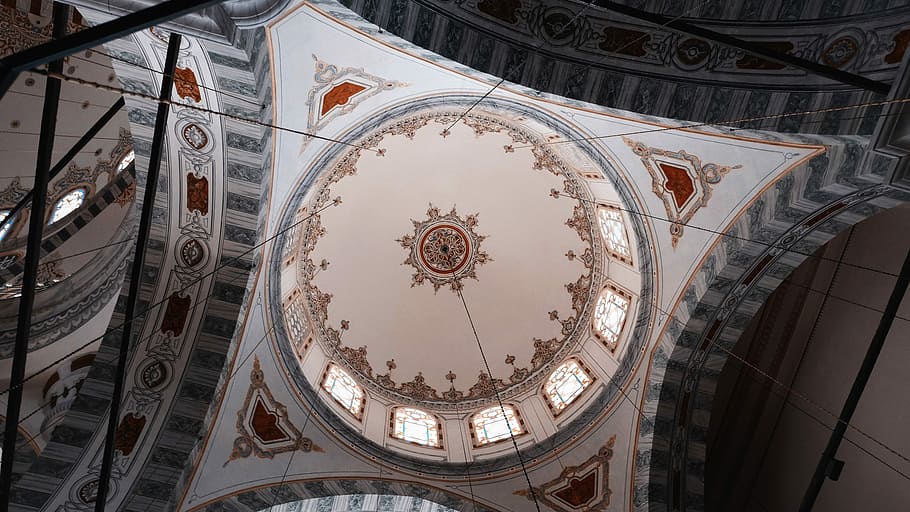 structure interior, untitled, building, architecture, ceiling HD wallpaper