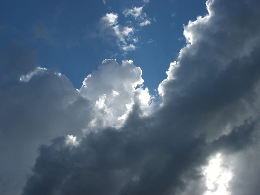 cloud, sky, clouds, landscapes, skies, dusk, evening sky, countryside HD wallpaper