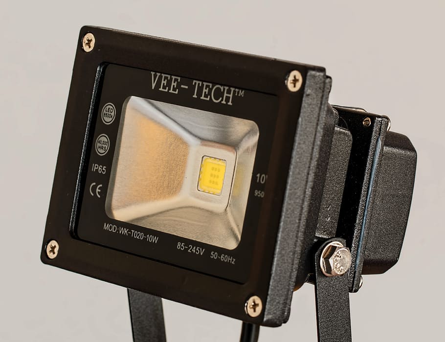 Vee-Tech light, spotlight, spot lamp, led light, illumination HD wallpaper
