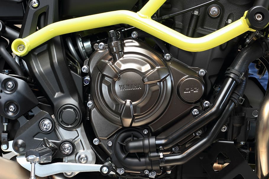 motorcycle, engine, yamaha, frame, bike, vehicle, transport HD wallpaper