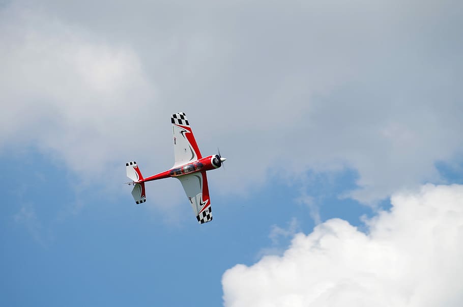 Aircraft, Fly, Model, flying, air Vehicle, airplane, sky, stunt HD wallpaper