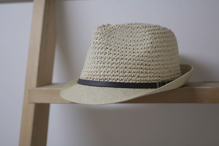 fashion, hat, clothing, indoors, no people, wood - material HD wallpaper