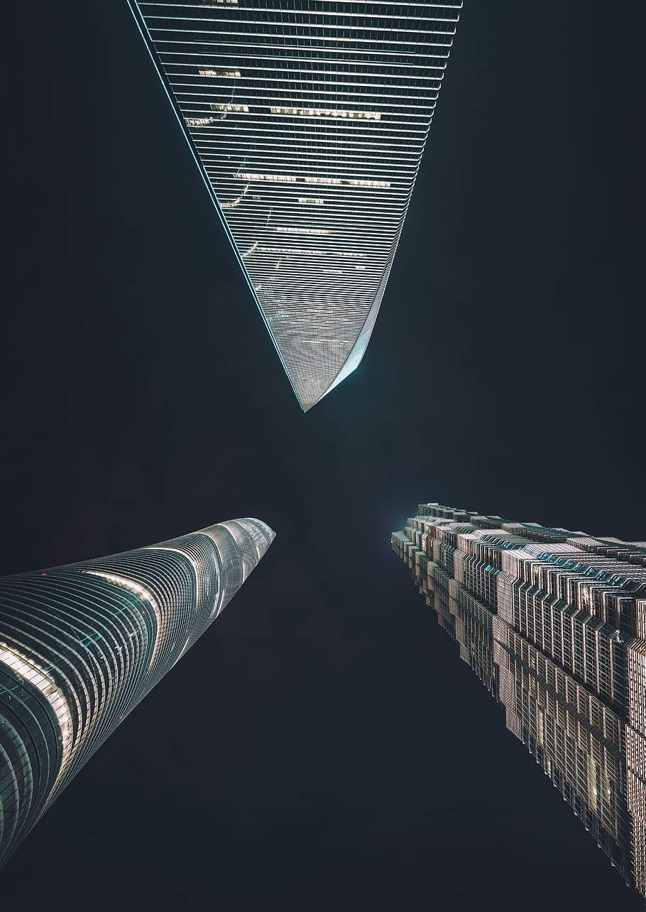 architecture, building, dark, night, structure, establishment HD wallpaper
