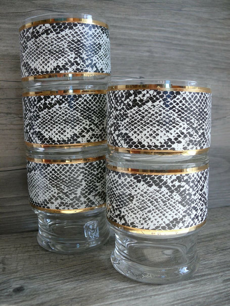 jar, pots, storage, snake design, artificial, kitchen, vintage HD wallpaper
